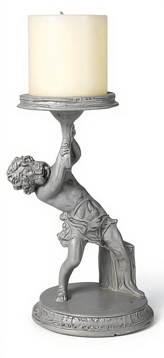 Captive Angel Candleholder Statue - 13-inch