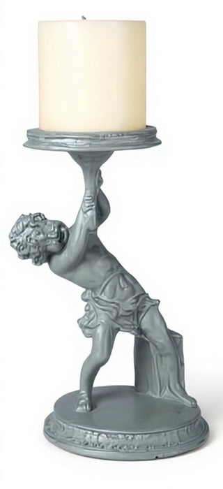 Captive Angel Candleholder Statue - 13-inch