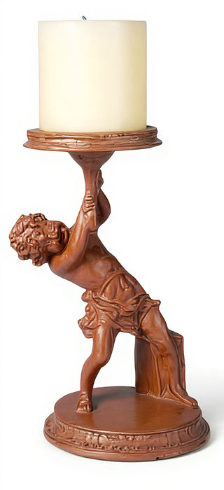 Captive Angel Candleholder Statue - 13-inch