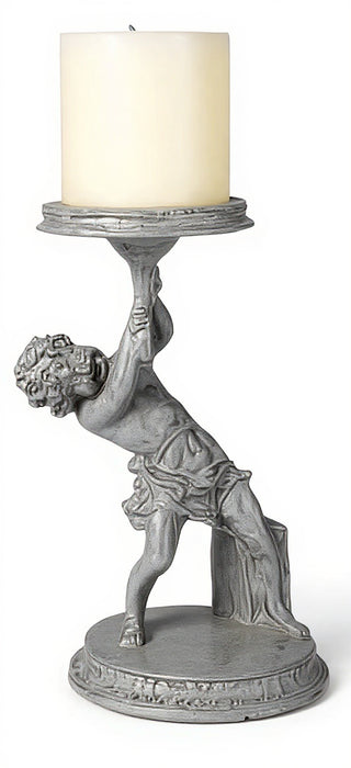 Captive Angel Candleholder Statue - 13-inch