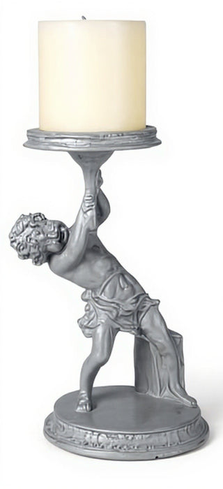 Captive Angel Candleholder Statue - 13-inch