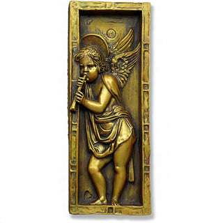 Rossellino Drape Wall Plaque - 23-inch — Antique Gold finish