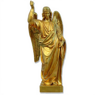 Angel's Glory Statue - 25-inch — Deep Gold finish