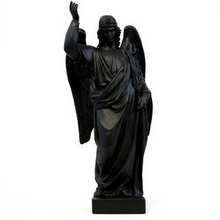 Angel's Glory Statue - 25-inch — Flat Black finish