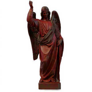 Angel's Glory Statue - 25-inch — Rust finish