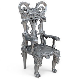 Thorn Chair Bench - 21-inch — Aged Silver finish