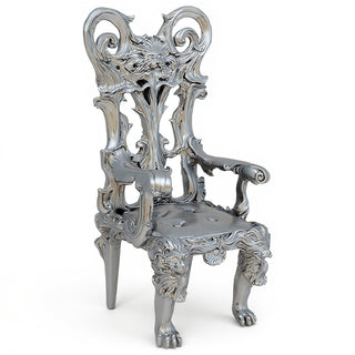 Thorn Chair Bench - 21-inch — Antique Silver finish