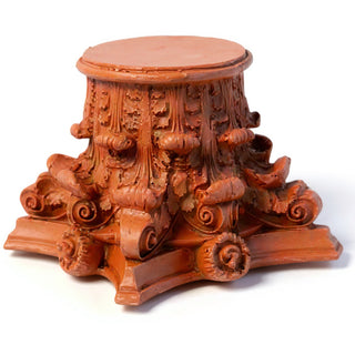 Corinthian Riser Candleholder — Metro finish