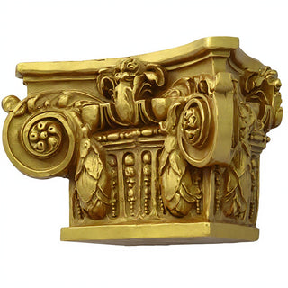 Ornate Bracket Wall Bracket — Antique Gold finish