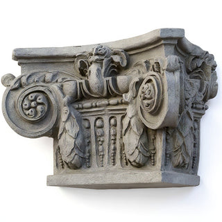 Ornate Bracket Wall Bracket — Antique Stone finish