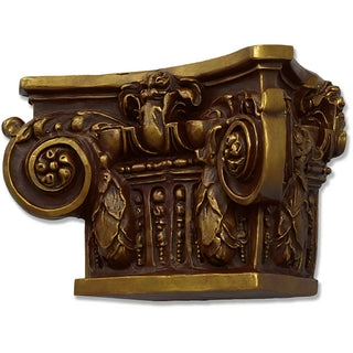 Ornate Bracket Wall Bracket — Bronze finish