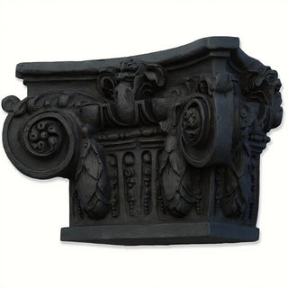 Ornate Bracket Wall Bracket — Dusted Black finish