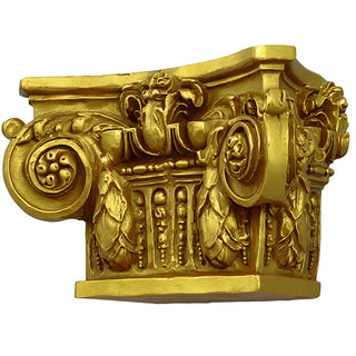 Ornate Bracket Wall Bracket — Deep Gold finish