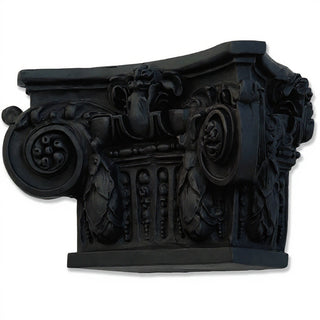 Ornate Bracket Wall Bracket — Flat Black finish