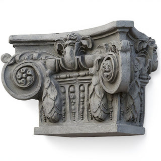 Ornate Bracket Wall Bracket — Old Stone finish