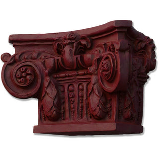 Ornate Bracket Wall Bracket — Rust finish