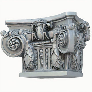 Ornate Bracket Wall Bracket — Silver finish