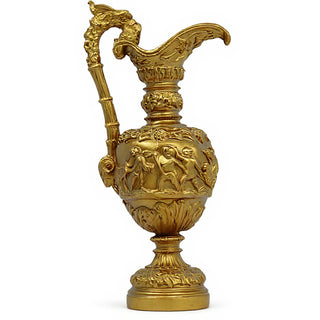 Roman Water Urn Planter - 20-inch — Antique Gold finish