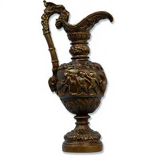 Roman Water Urn Planter - 20-inch — Bronze finish