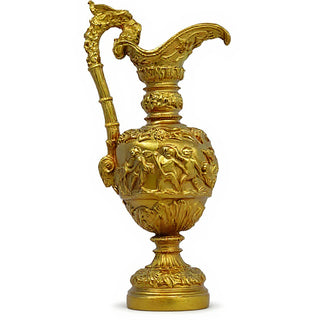 Roman Water Urn Planter - 20-inch — Deep Gold finish