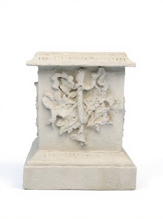 Decorative Pedestal - 44-inch — Antique White finish