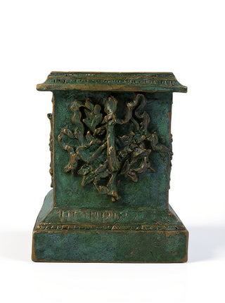 Decorative Pedestal - 44-inch — Green Bronze finish