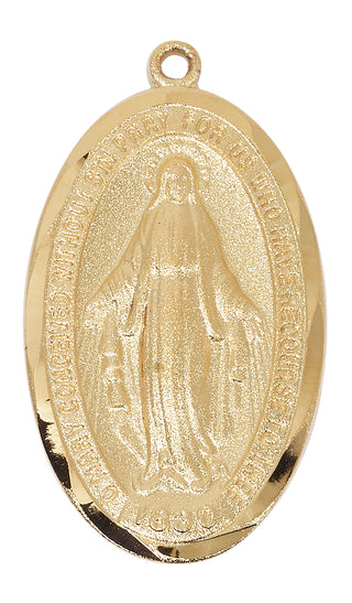 Pewter Miraculous Pendant