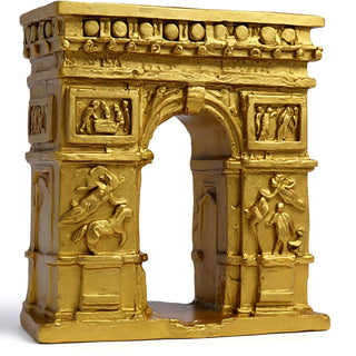 Classical Arch Wall Plaque - 10-inch — Antique Gold finish