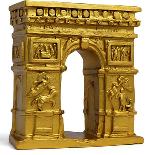 Classical Arch Wall Plaque - 10-inch — Deep Gold finish