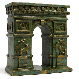 Classical Arch Wall Plaque - 10-inch — Green Bronze finish