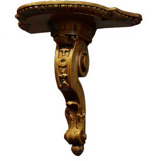 Scroll Drapery Bracket - 9-inch — Bronze finish