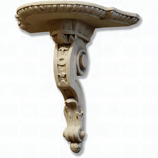 Scroll Drapery Bracket - 9-inch — Gothic Stone finish