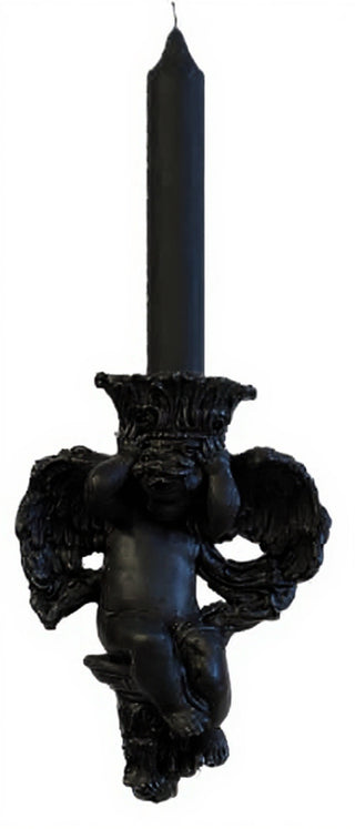 Putti Candleholder(Side) Statue - 10-inch