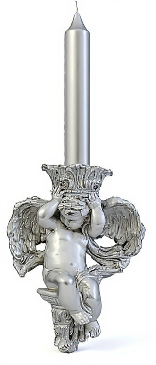 Putti Candleholder(Side) Statue - 10-inch