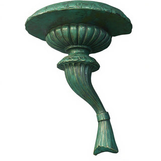 Sway Bracket Wall Bracket - 9-inch — Green Bronze finish