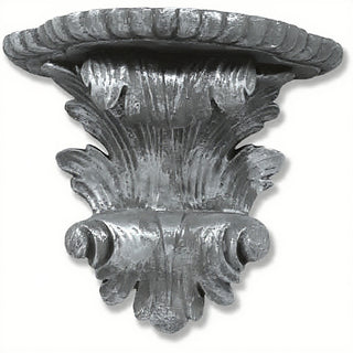 Flowing Bracket Wall Bracket - 9-inch — Aged Silver finish