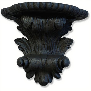 Flowing Bracket Wall Bracket - 9-inch — Dusted Black finish