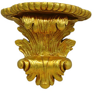 Flowing Bracket Wall Bracket - 9-inch — Deep Gold finish