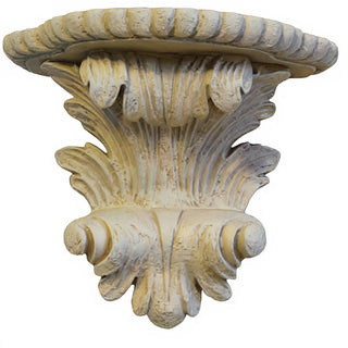 Flowing Bracket Wall Bracket - 9-inch — Museum Terracotta finish
