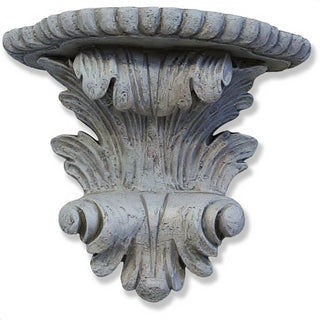 Flowing Bracket Wall Bracket - 9-inch — Old Stone finish