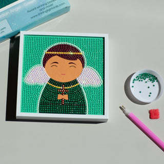 Gem Art Craft Kit Guardian Angel (Green)
