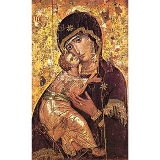 100-Pack - Our Lady Of Vladimir Holy Card