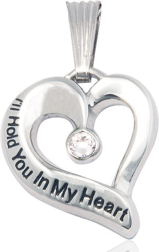 Pewter I'll Hold You In My Heart Medal