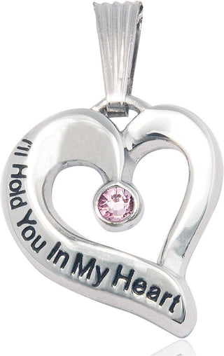 Sterling Silver I'll Hold You In My Medal