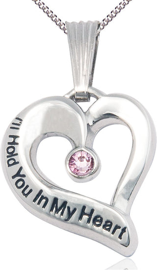 Sterling Silver I'll Hold You In My Medal