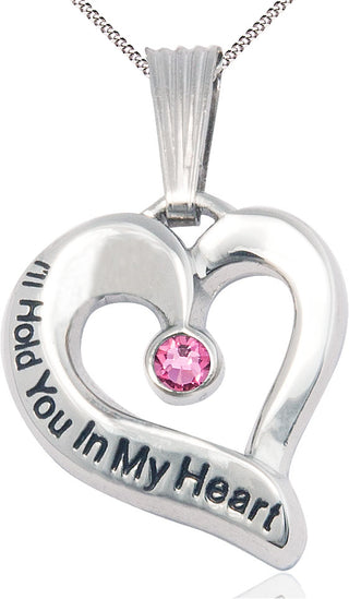 Pewter I'll Hold You In My Heart Medal