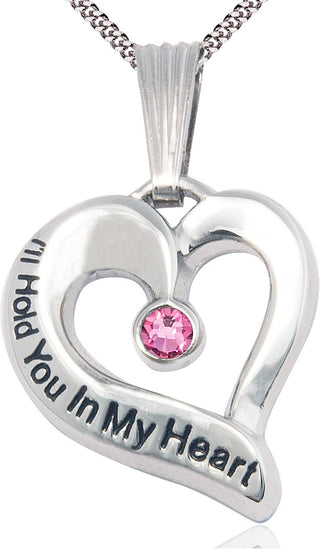 Pewter I'll Hold You In My Heart Medal