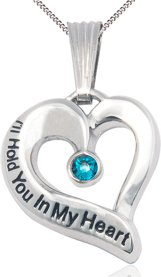 Pewter I'll Hold You In My Heart Medal