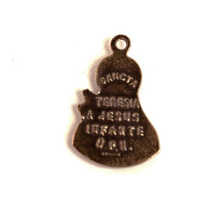 Vintage Bronze Sancta Teresia Medal