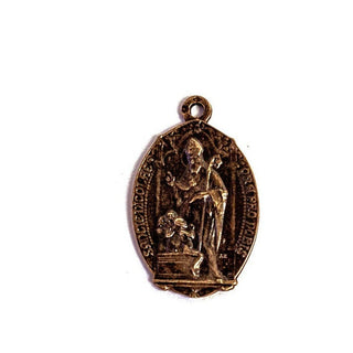 Vintage Bronze St. Nicholas Medal